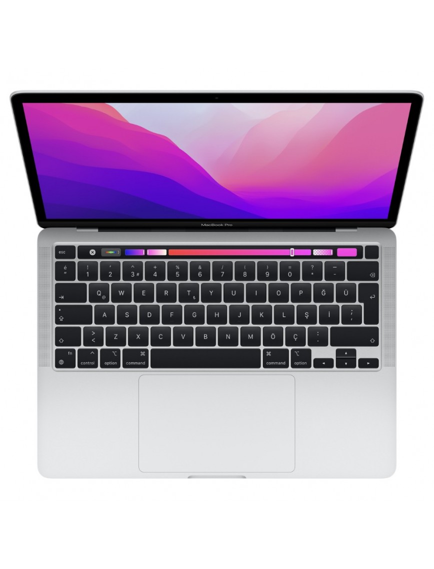 Apple MacBook Pro M2 Çip 8GB 256GB SSD macOS 13" Taşınabilir Bilgisayar Gümüş MNEP3TU/A