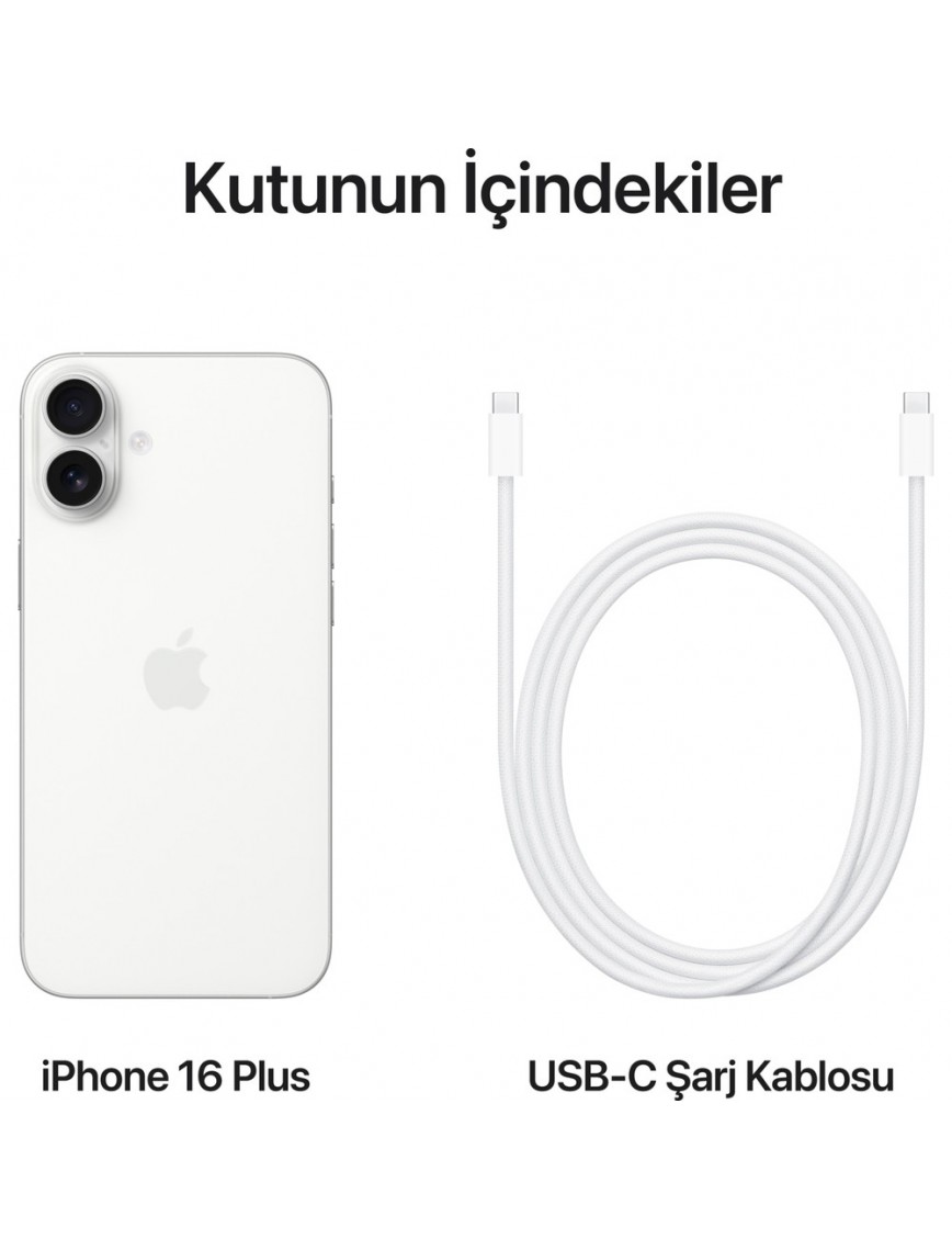 iPhone 16 Plus 512GB Beyaz